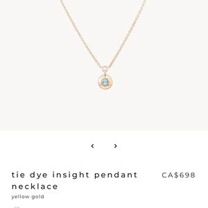 Bluboho Tie Dye Insight Necklace
